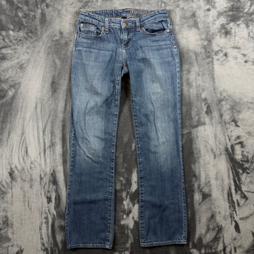 Gap Bootcut Jeans Womens 1/25R Blue Premium Medium Wash Denim 8631